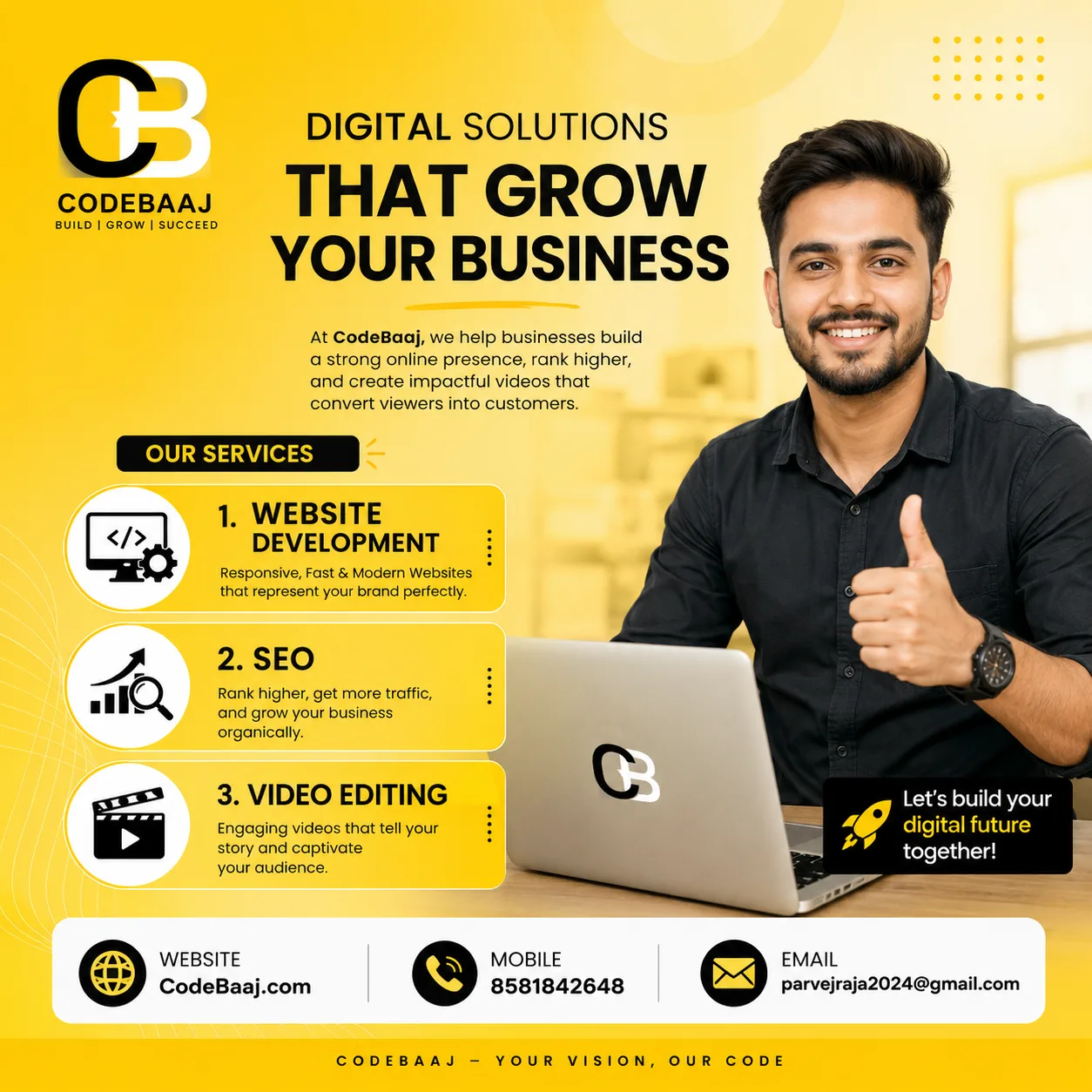 Digital Marketing Services Agency | CodeBaaj